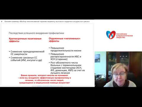 Видео: Выбор гипотензивной терапии пациенту высокого сердечно-сосудистого риска