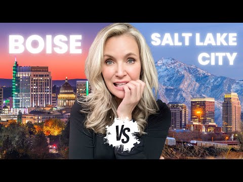 Видео: Стоит ли переезжать в Бойсе, штат Айдахо, или в Солт-Лейк-Сити, штат Юта? Узнайте здесь!