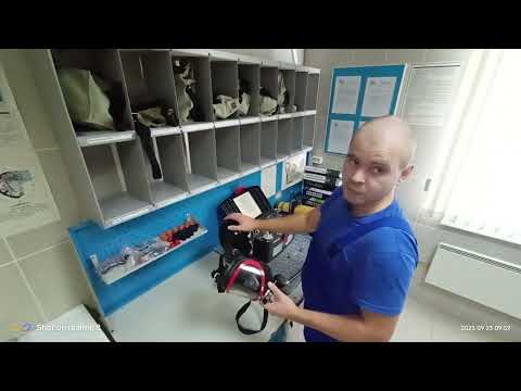 Видео: проверка дыхательного аппарата с помощью прибора СКАД