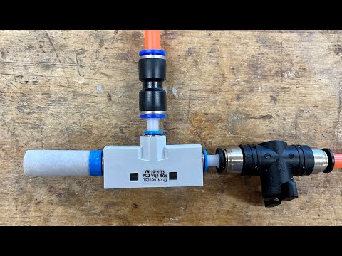 Видео: Вакуумный эжектор