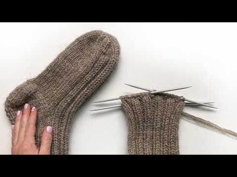 Видео: Закрытие носка