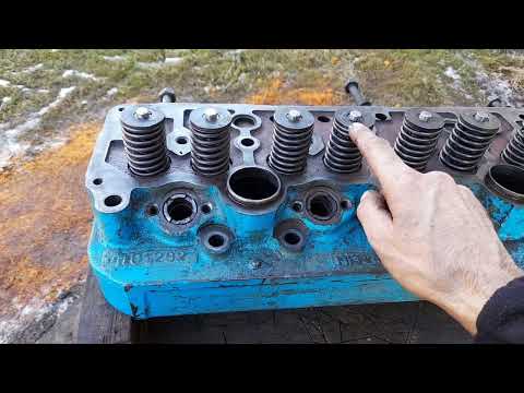 Видео: Ремонт головки двигателя Д-240