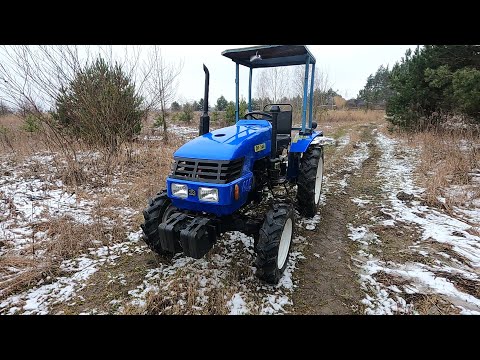 Видео: Китайский трактор DF 244. 10-лет в одних руках. Отзыв, обзор.