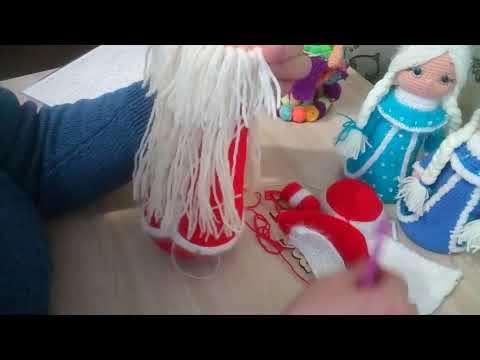 Видео: Продолжение начатого процесса// Мой Дед Мороз//Снегурка Тамары Дорониной.