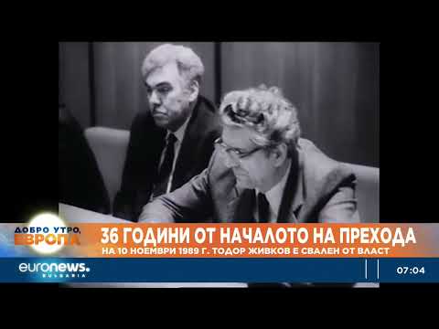 Видео: Преди 36 години Тодор Живков бе свален от власт и започна преходът към демокрация