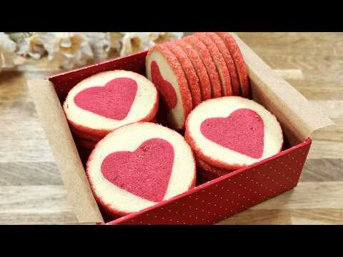 Видео: Печенье на день святого Валентина с маслом❤️Простой рецепт печенья с маслом