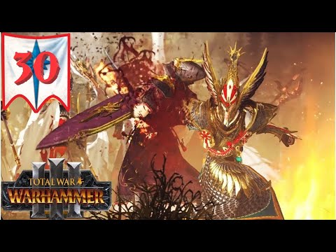 Видео: (SFO: Grimhammer III) Total War: Warhammer 3. # 30. Тирион. Сложность: "Легенда".