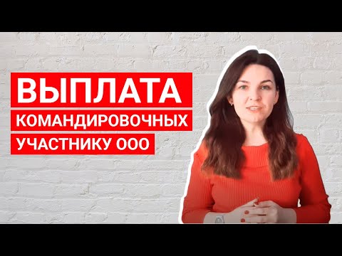 Видео: Можно ли выплатить командировочные учредителю?