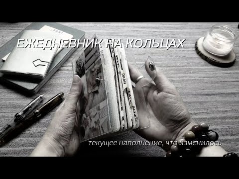 Видео: Ежедневник на кольцах: изменения в планировании, текущее наполнение