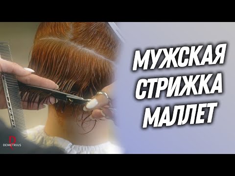 Видео: DEMETRIUS | Мужская стрижка МАЛЛЕТ