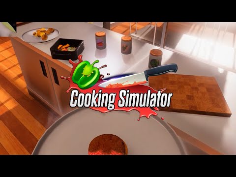Видео: УЧУСЬ ГОТОВИТЬ БУРГЕР ► COOKING SIMULATOR #1