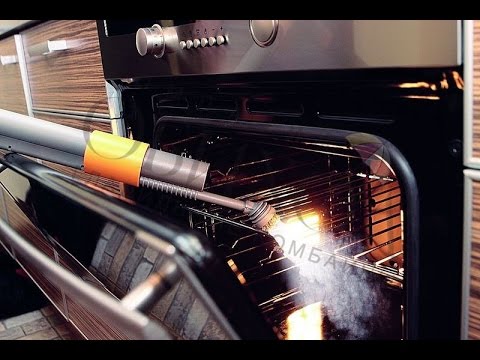 Видео: Паропылесос  Unitekno чистит поверхности без моющих средств и обезжиривающих составов.