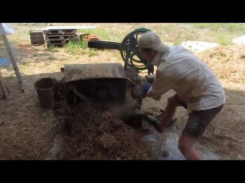 Видео: САМАН полулегкий в каркасном доме. Технология замешивания