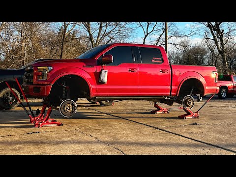 Видео: Nitto Ridge Grappler против Recon Grappler. Новые шины для моего подтянутого F150.