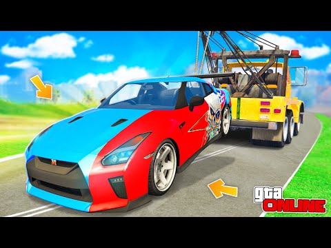 Видео: УГНАЛ ТУРБО-ТАЧКУ NISSAN GTR! БИТВА ЭВАКУАТОРОВ В ГТА 5 ОНЛАЙН | ЖЕСТКИЕ ИСПЫТАНИЯ