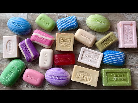 Видео: ASMR Dalan Soap cutting | Soap Carving|Резка мыла Dalan | ASMR