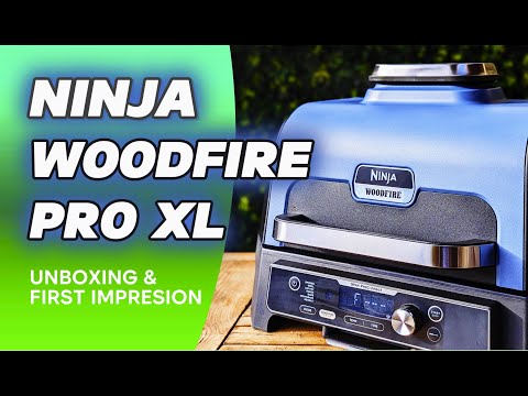 Видео: Распаковка и первое впечатление от уличного гриля и коптильни Ninja Woodfire Pro Connect XL OG901UK