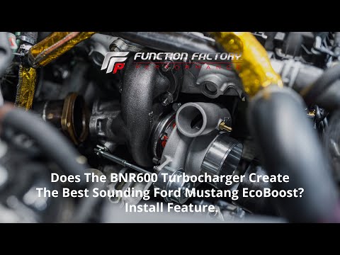 Видео: FA: Создаёт ли турбокомпрессор BNR600 лучший звук Ford Mustang EcoBoost? Установка функции.