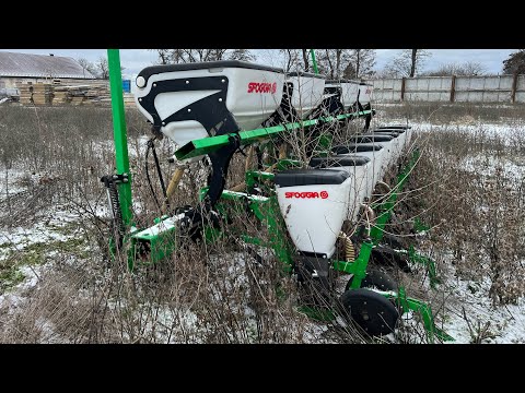 Видео: Продаєм сівалку SFOGGIA GAMMA PLUS 8. Нова. Анкерна. Вакуумна. Компʼютер. Добрива. Італійська якість