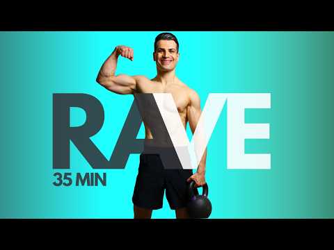 Видео: 30-минутная тренировка с гирей на всё тело | Контролируемая тренировка без повторений