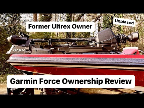 Видео: Обзор троллингового мотора Garmin Force против Minn Kota Ultrex #bassfishing #bassboats