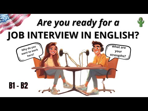 Видео: Нервничаете на собеседовании? Узнайте, что говорить! | Подкаст на английском