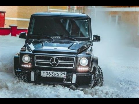 Видео: Mercedes-Benz G 55 AMG (500 л.с.)Тест-драйв.Anton Avtoman.