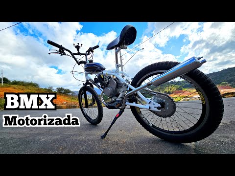 Видео: постройка моторизованного BMX