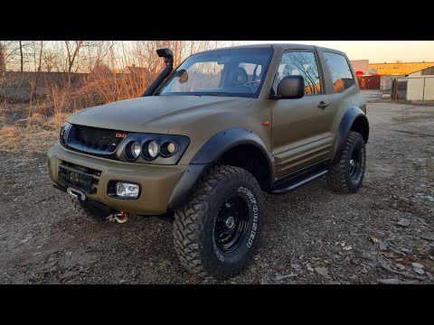 Видео: Mitsubishi Pajero off-road testdrive/Митсубиси оффроуд подгатовка