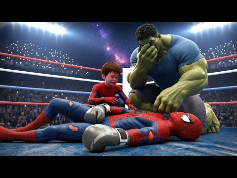 Видео: Неожиданное объединение: Человек-паук и Халк. Что случилось с Халком-Джокером? | Veo 3 superhero ...