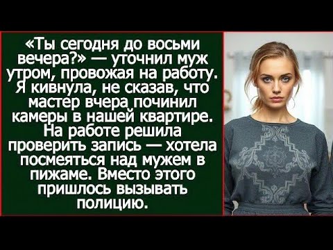 Видео: Я не сказала мужу, что мастер вчера починил камеры в нашей квартире и оказалось не зря.