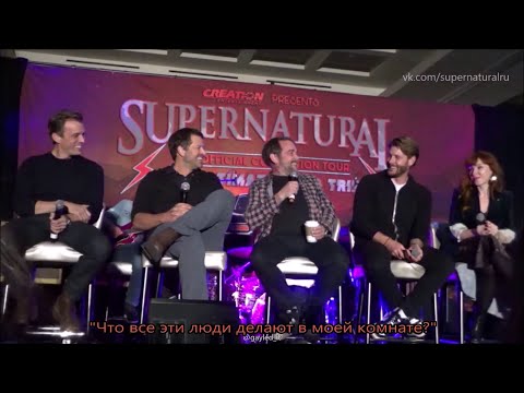 Видео: Мальчишки и их игрушки - Дженсен Эклз и Ко - Кон в Ванкувере 2022 (рус.суб.)