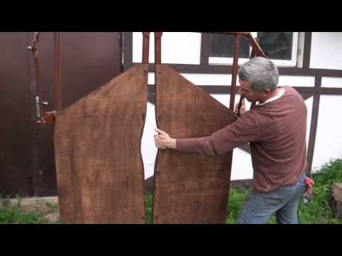 Видео: Фиксирующая рамка (раскол) для КРС в КФХ "Герефорд"