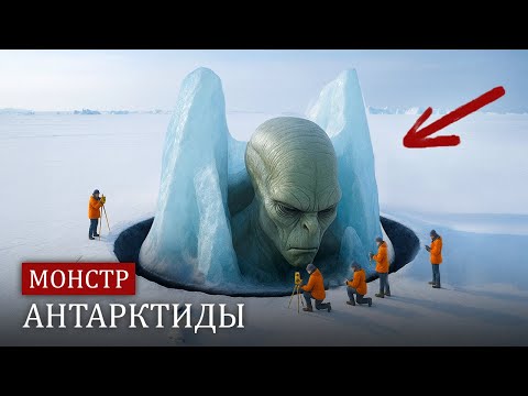 Видео: Таяние льдов Антарктиды раскрыло то, что мы НИКОГДА не должны были увидеть (это монстр?)