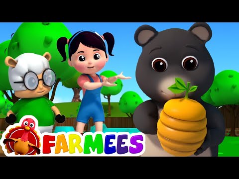 Видео: песня зоопарка | развивающий мультфильм | потешки | Farmees Russia | Детские стишки