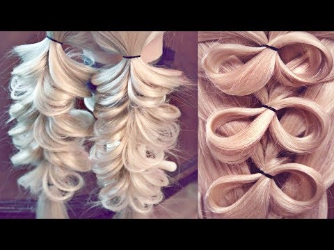 Видео: Причёски на 1 сентября | Лена Роговая #hairstyles