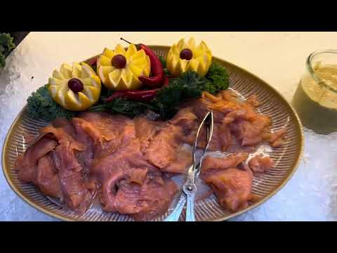 Видео: Обзор на завтрак в отеле Scandic в Норвегии. Драммен 