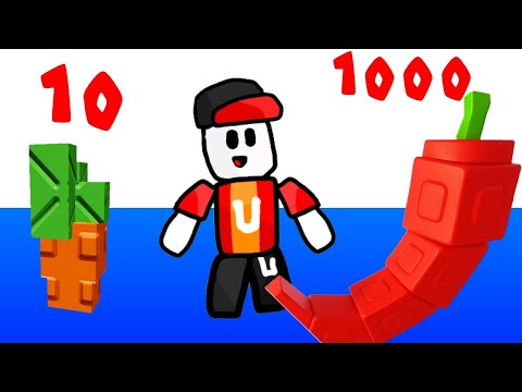 Видео: Вырасти сад из 10 100 1000 блоков в Build a Boat Roblox