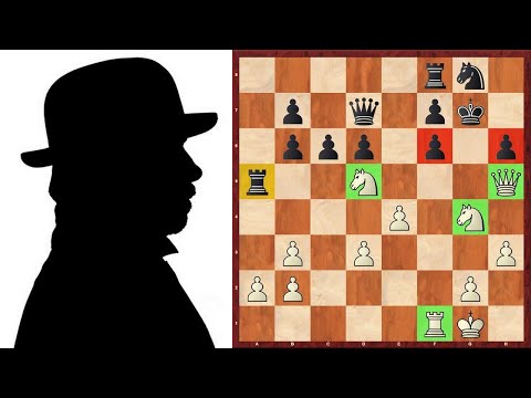 Видео: ЭНЕРГИЧНАЯ АТАКА малоизвестного шахматиста!