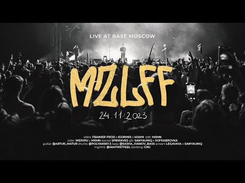 Видео: mzlff – АМ НЯМ TOUR / LIVE AT BASE / MOSCOW 2023 (feat. Lida, DK, STED.D)