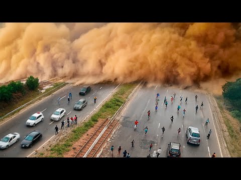 Видео: Невероятные Моменты с Песчаными и Пылевыми Бурями, Снятые на Камеру