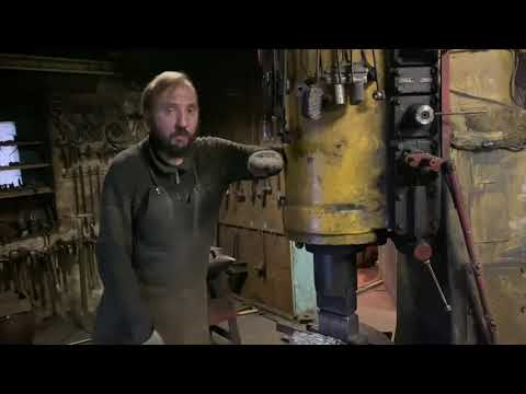 Видео: Мастер класс. Ковка элементов модерна. Часть 2. Штроба.