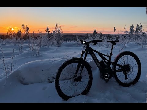 Видео: Зимний ЭлектроВелосипед Зимой