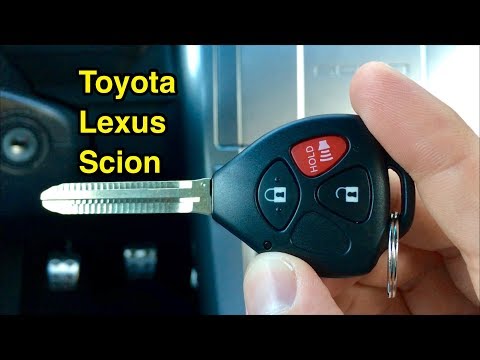 Видео: Как прописать/привязать кнопки ключа любой Toyota или Lexus