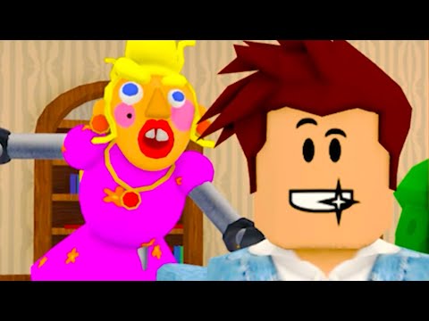 Видео: Побег от Мамы Робота 🤖 ESCAPE EVIL STEPMOM Obby Roblox
