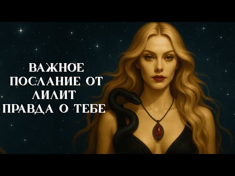 Видео: Важное послание от Лилит: Какую правду о тебе она расскажет?