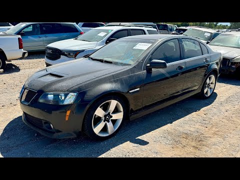 Видео: Редкий и мощный Pontiac G8 GT V8 на IAA! Заведётся ли он?