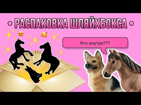 Видео: SCHLEICH BOX | Распаковка лошадей SCHLEICH
