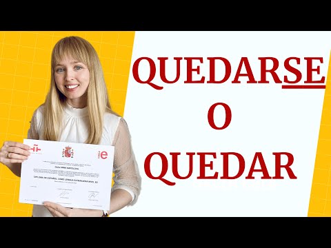 Видео: Испанский Глагол Quedar. Устойчивые Выражения с Глаголом Quedar