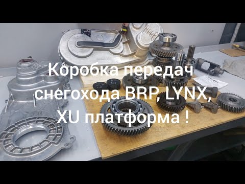 Видео: Коробка передач снегоходов BRP, LYNX, платформа XU.